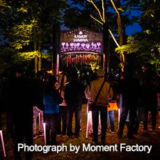 案例｜凯发k8国际首页登录为壮观的Kamuy Lumina魔法夜行旅游项目提供配乐设备